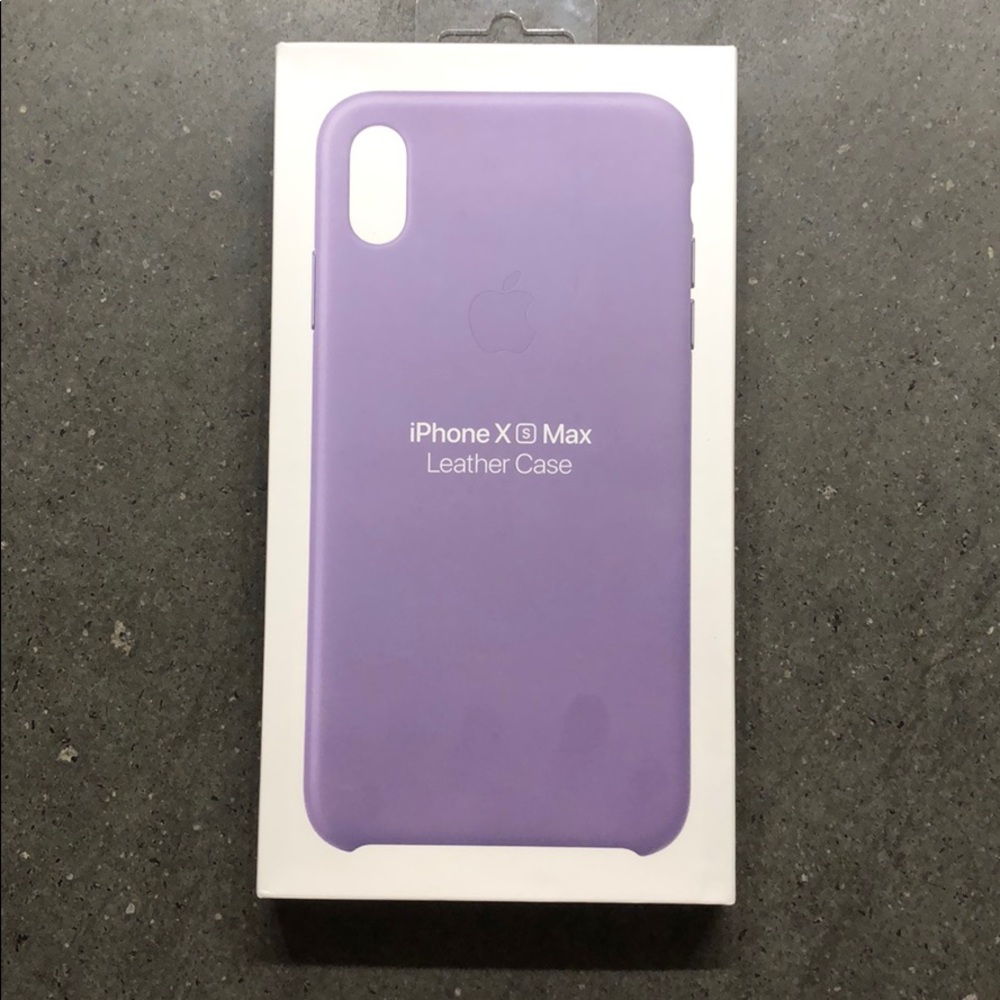 iPhone XS Leather case